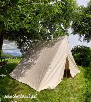 Wedge Tent big 3 x 2.50, natural