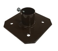 Gorund Plate for wooden tent pole (Ã˜ 4 cm)