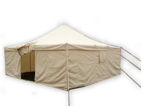 Multi-Purpose Tent GPS 5x5 meters - natural (Polycotton)