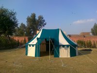 Storage Tent 120 - 4x6 m - natural - PolyCotton