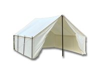 Wall Tent, Hauszelt natur 4.50 x 3.50 Meter