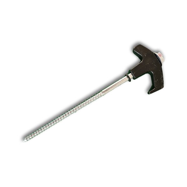 Screw tent peg, 20cm